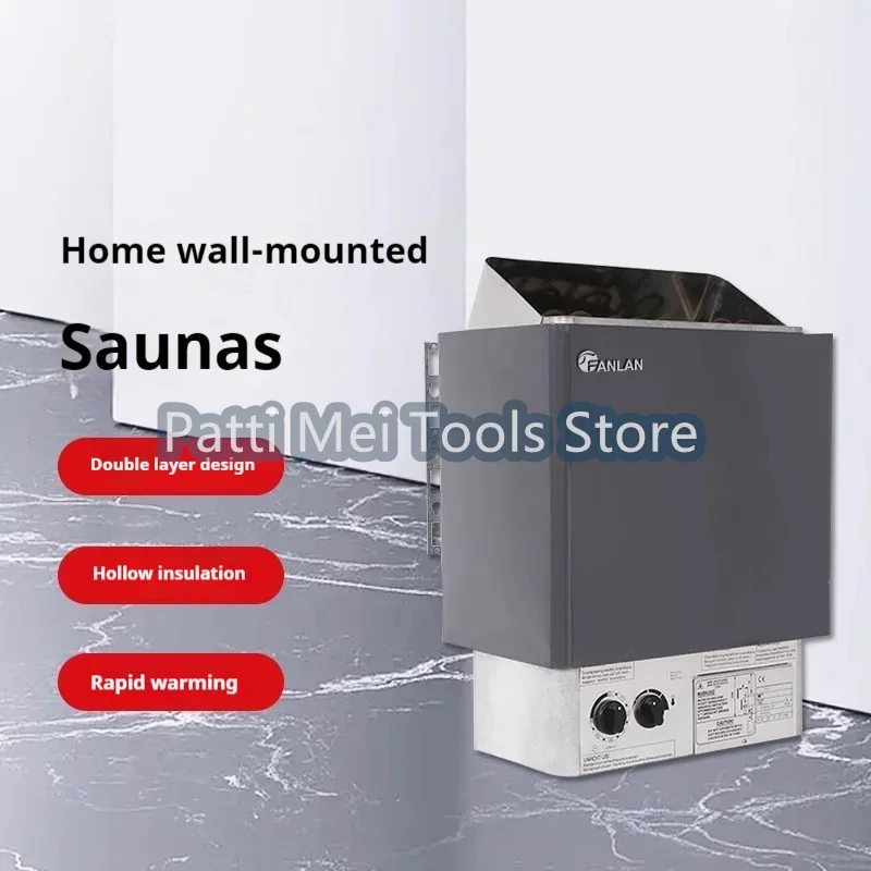 9KW 8kw 6kw 4.5kw 3kw Home Sauna Furnace Dry Steam Furnace Sauna Sweat Furnace Sweat Equipment