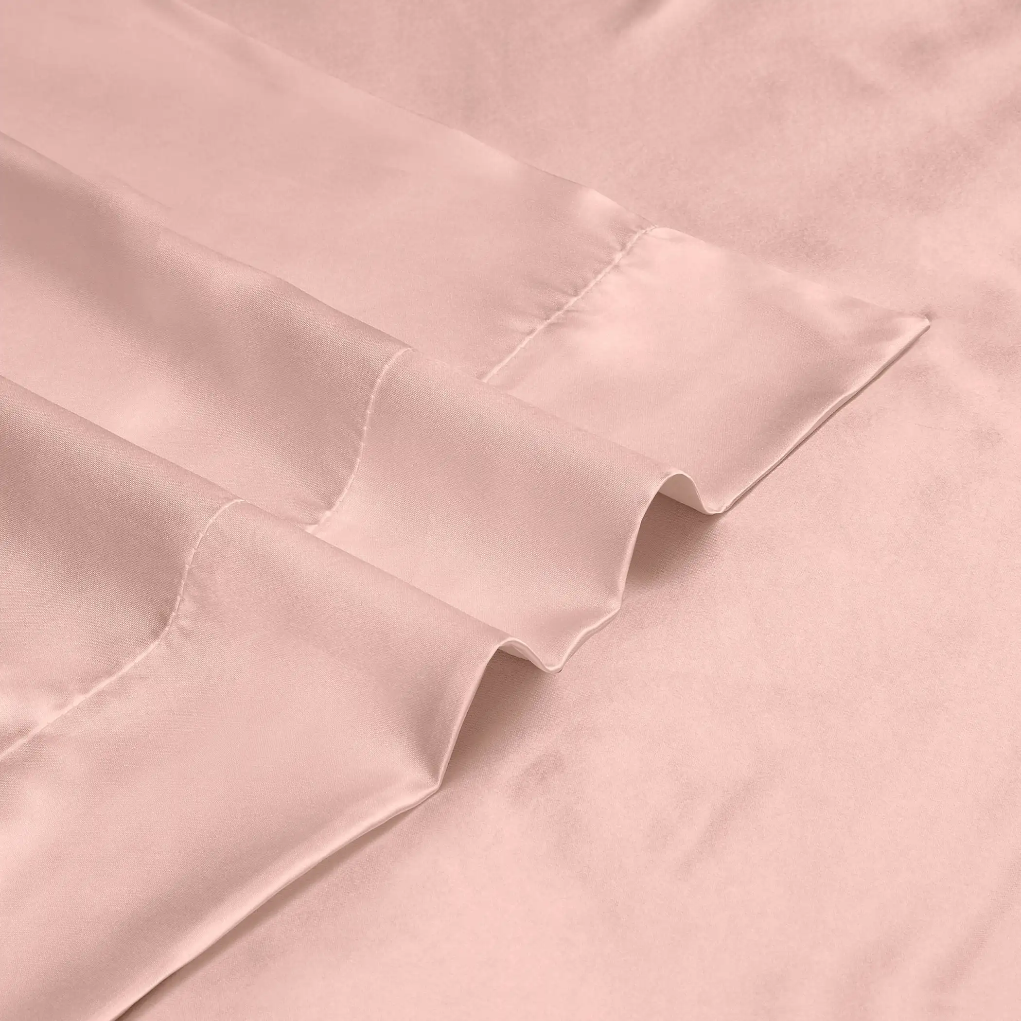 230 Thread Count Pink Polyester Sheet Set, Full, (4 Pieces)
