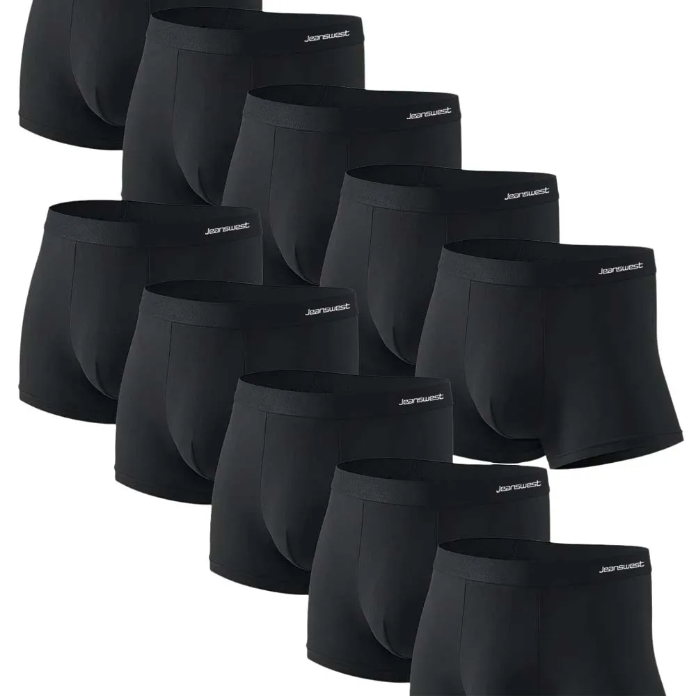 

10Pcs Man Underwear Brand Men Boxer Milk Silk Men's Boxer Shorts U Pouch Design boxers for men Soft Touch Men's panties