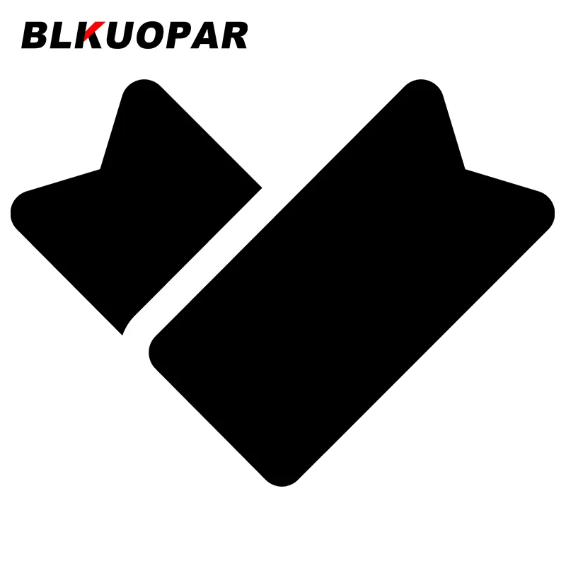 

BLKUOPAR For Folded Ribbon Car Stickers Creative Decals Windshield Skateboard Waterproof Snowboard Occlusion Scratch Decor