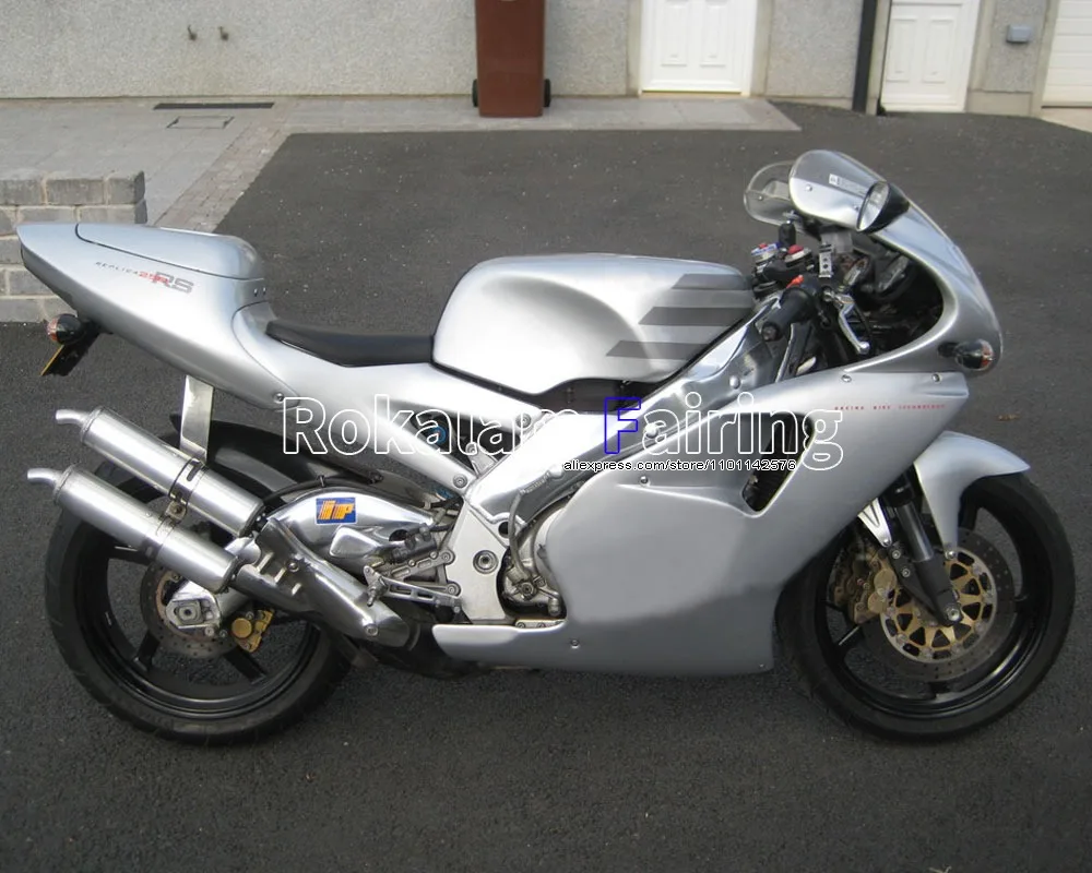 

New Arrival Parts For Aprilia RS250 Fairings Set 1995 1996 1997 RS 250 95 96 97 ABS Bodywork Silver Fairing Aftermarket Kit