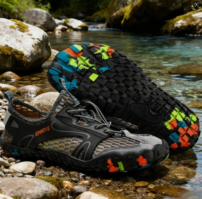 

Wide Barefoot Quick Drying Swimming Shoes Suitable Both Men Women with A Casual and Simple Design for Beach Wading and Fitness