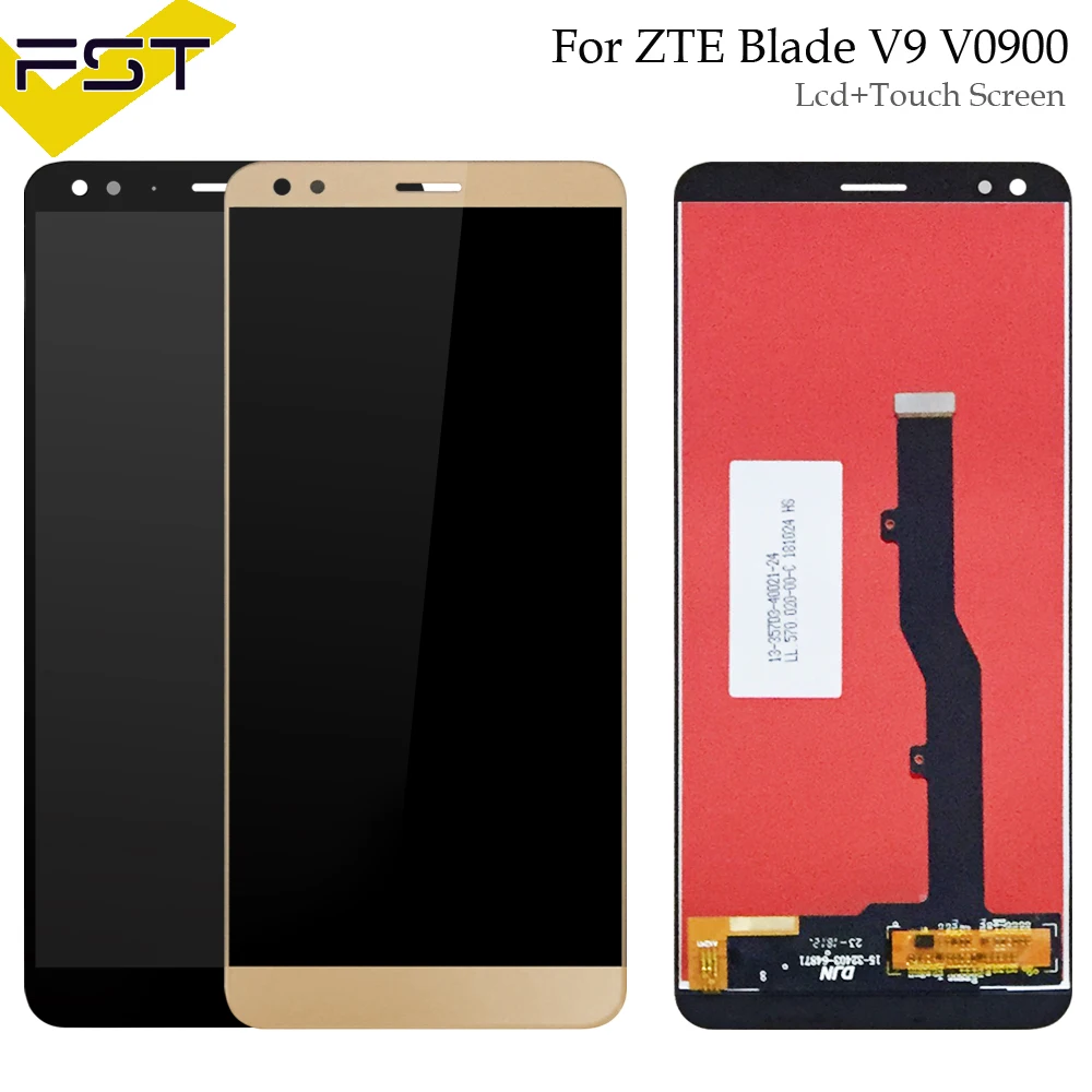 For ZTE Blade V9 V0900 V9 Vita V0920 LCD Display with Touch Screen Digitizer Assembly For ZTE V9 V9 Vita Lcd Spare Parts+Tools