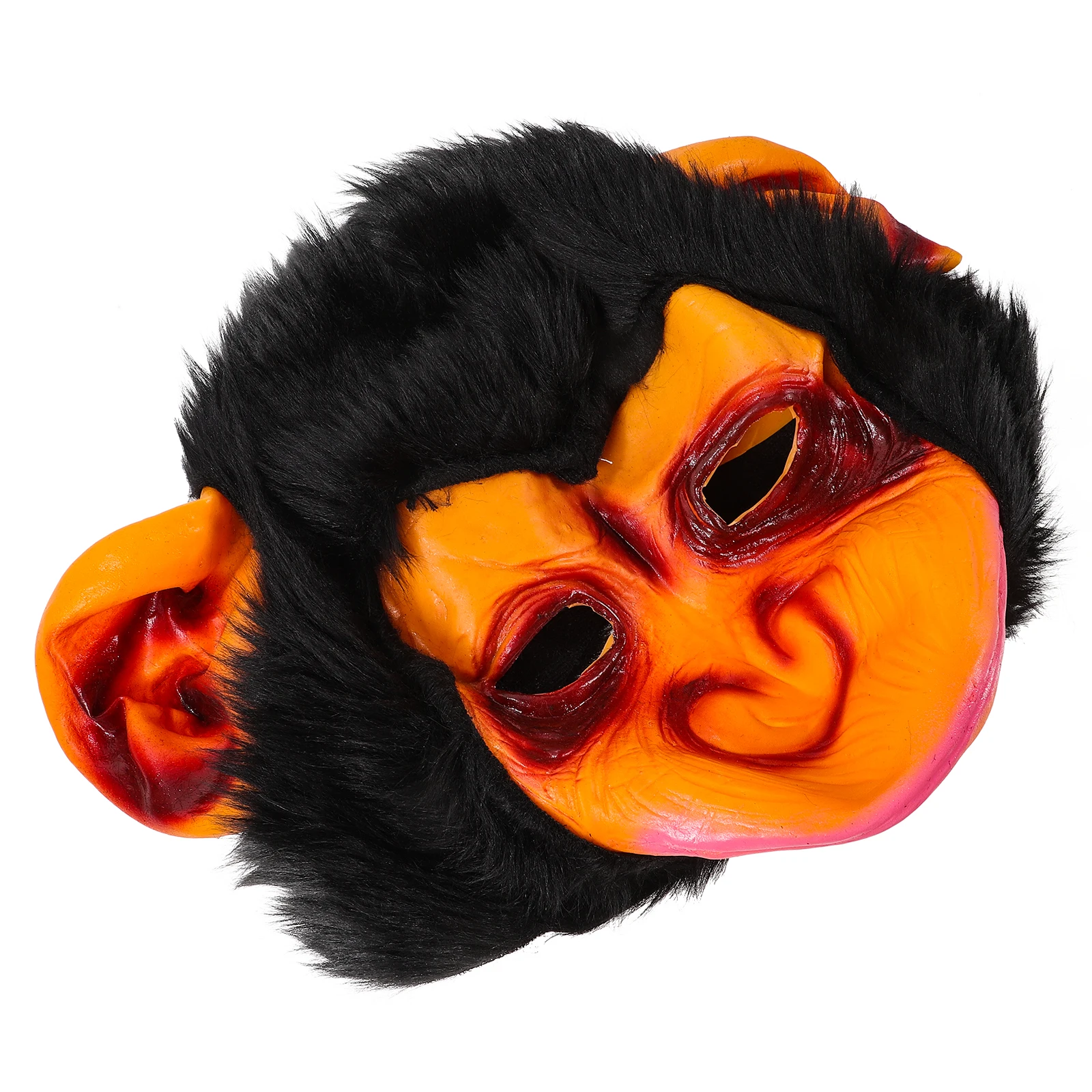 1PC Halloween Monkey Headgear Halloween Mask Terror Fancy Dress Party Props Cover for Men and Women