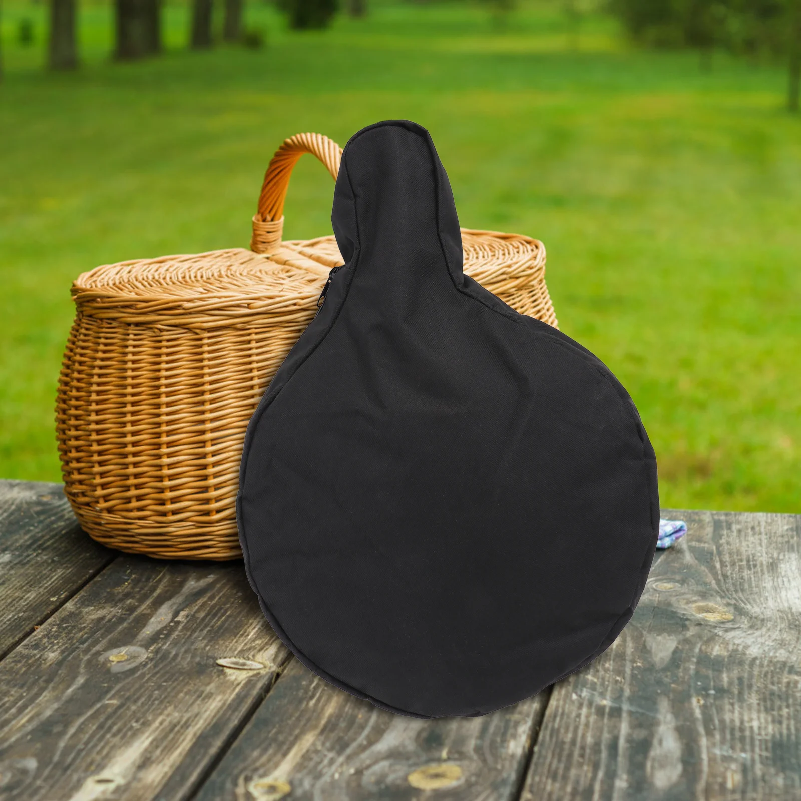 

1Pcs Portable Pan Storage Bag Waterproof Oxford Cloth Camping Pouch Multifunctional Storage Outdoor Camping Pouch