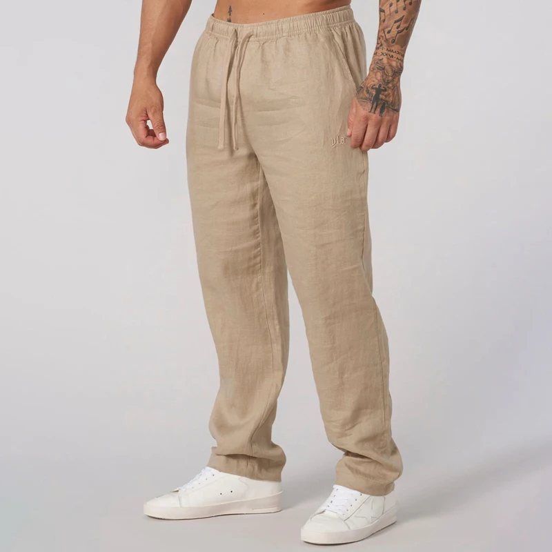 

Summer new fashion brand casual men's pants Fashion lightweight quick-drying vacation casual pants