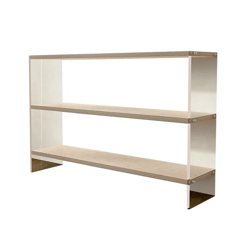 

Plate acrylic bookshelf shelf floor-to-ceiling simple household living room multi-layer storage