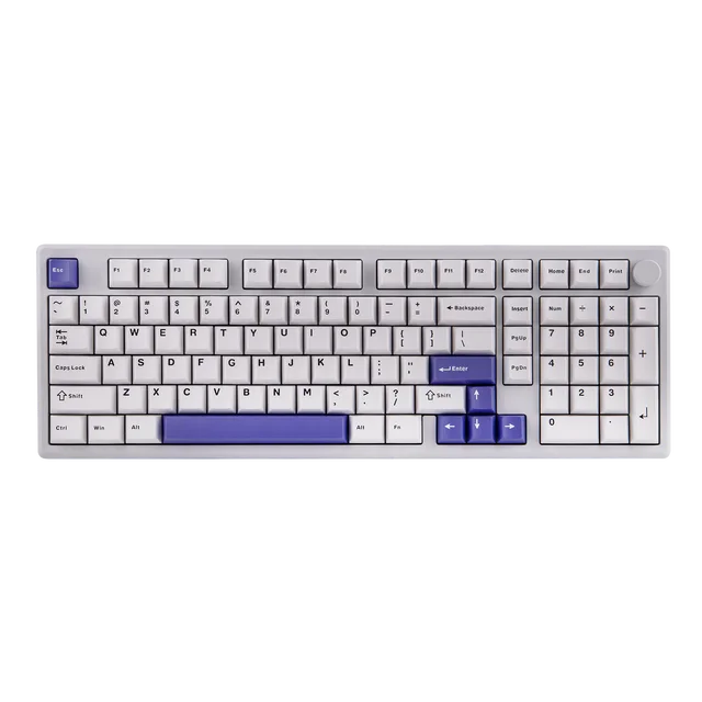 EPOMAKER Galaxy100 QMK/VIA 1800 ANSI Layout Aluminum Gasket Wired