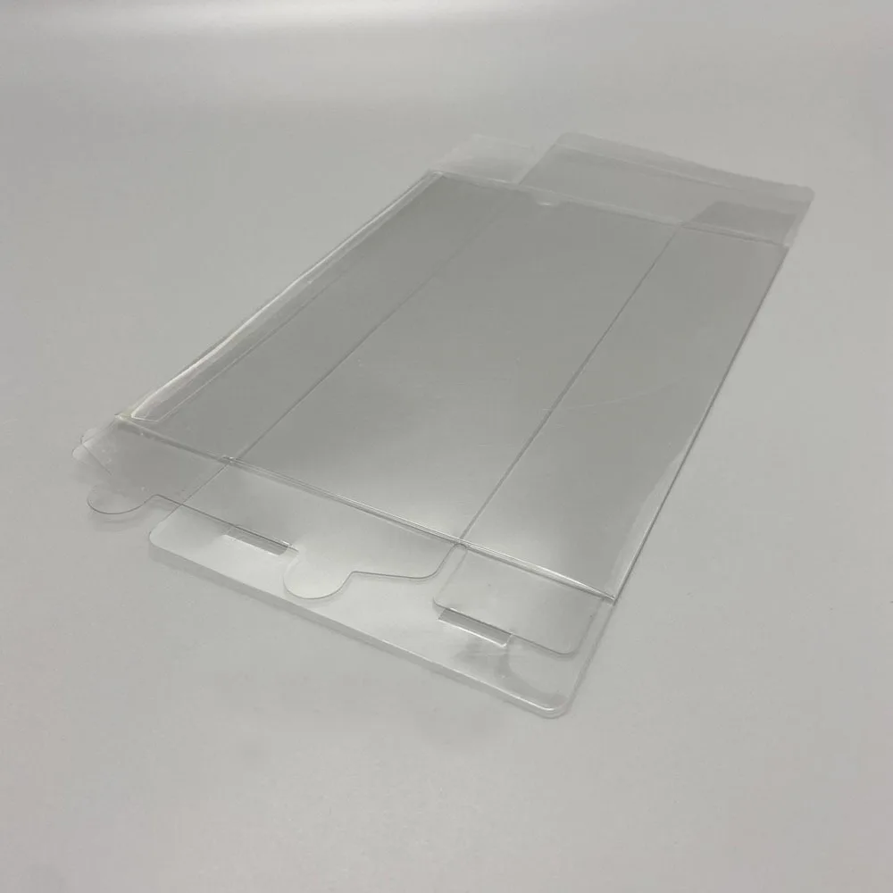 Transparent PET cover   box for 2DS Japan USA version game console  colorful  box  storage display  box