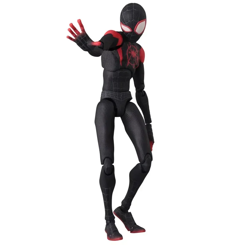 

Maf Spider-Man: Into the Spider-Verse Miles Morales Action Figure Movable Model Marvel Spiderman Figurine Collection Toys