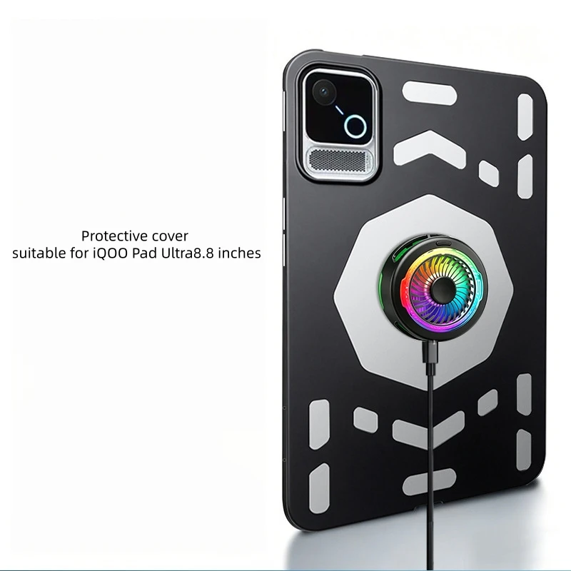 Protective Cover suitable for iQOO Pad Ultra 8.8 inches Tablet, Hollow Heat Dissipation, Full Body Coverage, Lightweight Shell