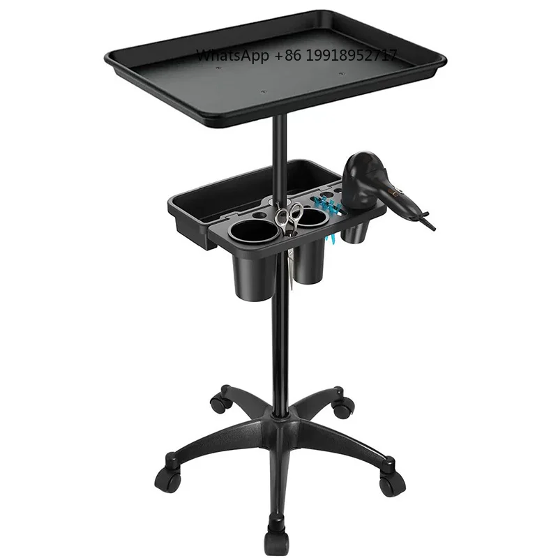 rolling-tray-for-salon-beauty-and-hairdressing-plate-vertical-salon-hair-tool-tray-barbershop-tool-adjustable-storage-rack