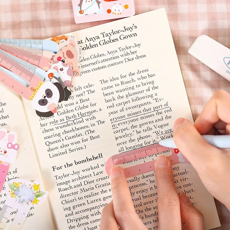 30 Pcs Animal Funny Bookmarks Cartoon Cute Bookmarks Reading  Ruler Kid Bookmark For kid Students  Adult