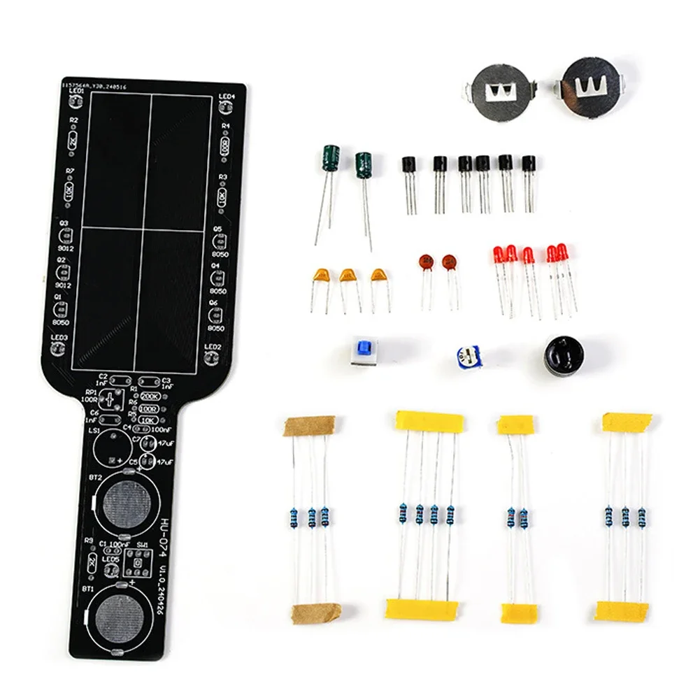 Metal Detector Electronic DIY Kit Simple Metal Locator Loose Parts Set Circuit Board Making Soldering Practice Kit