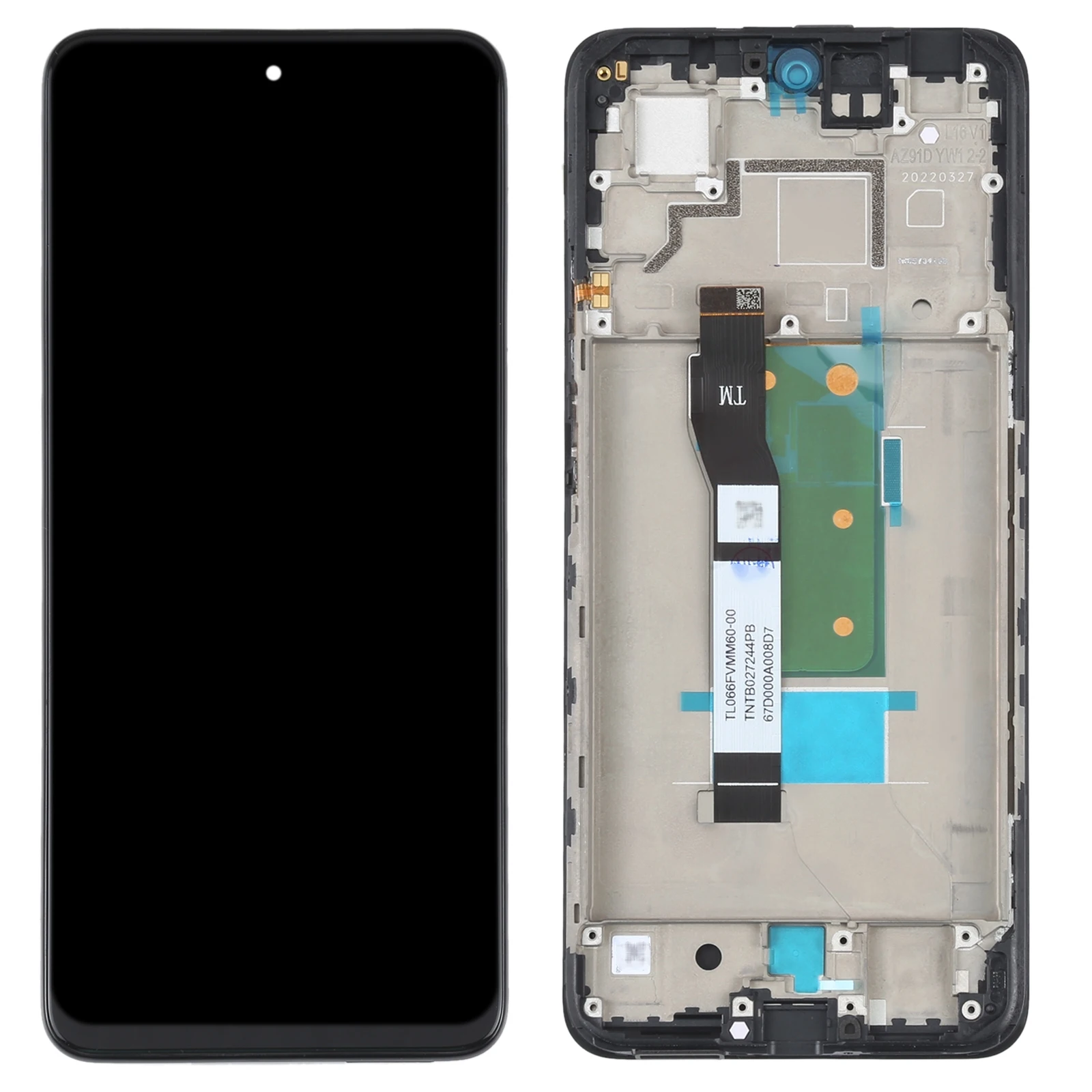 AMOLED LCD Screen For Xiaomi Redmi Note 11T Pro / Redmi Note 11T Pro+ / Poco X4 GT Digitizer Full Assembly with Frame