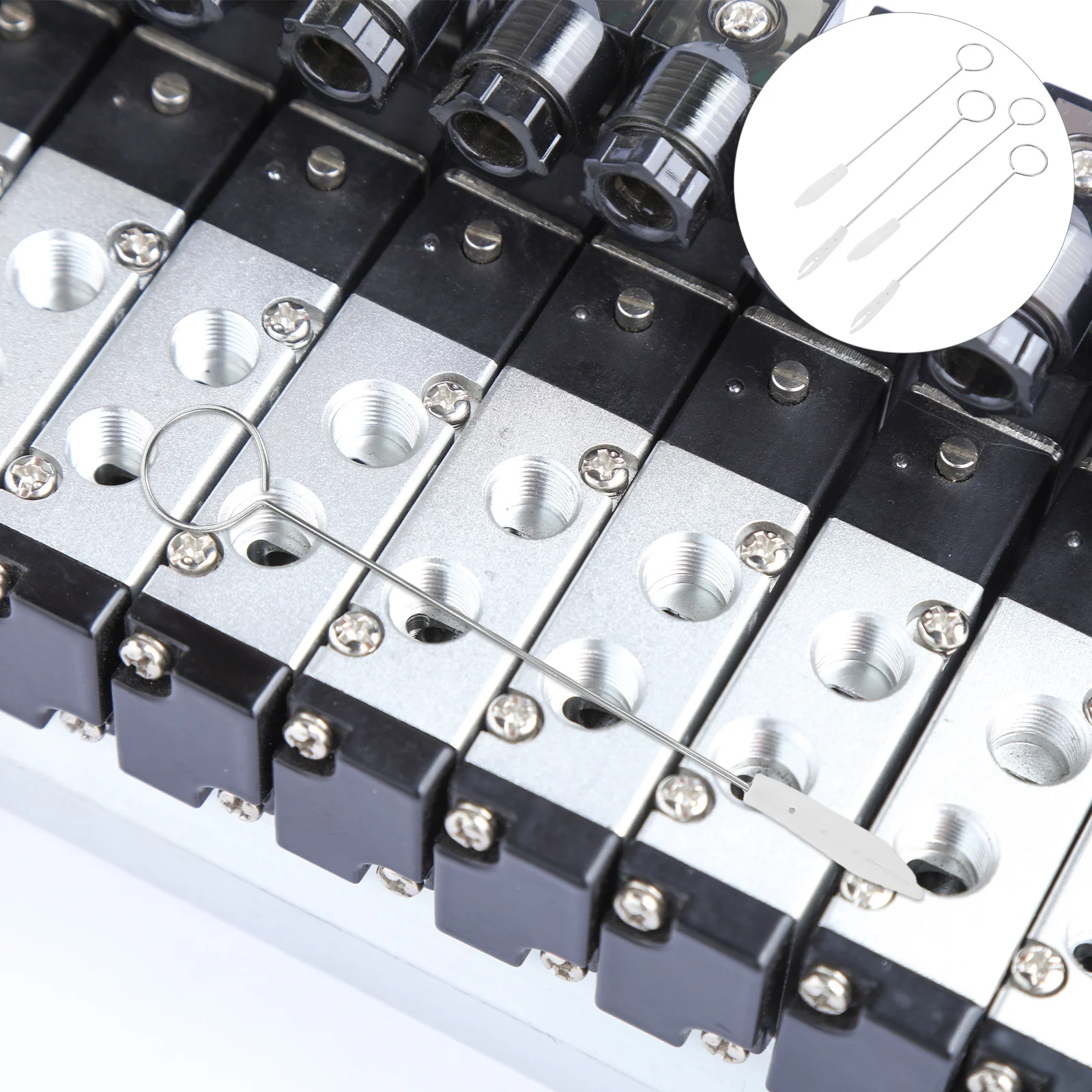 

4Pcs Piano Tuning Mute Clamp High Voice Metal Fork Piano Repair Accessories Professional Kit High Voice Mute Accessory