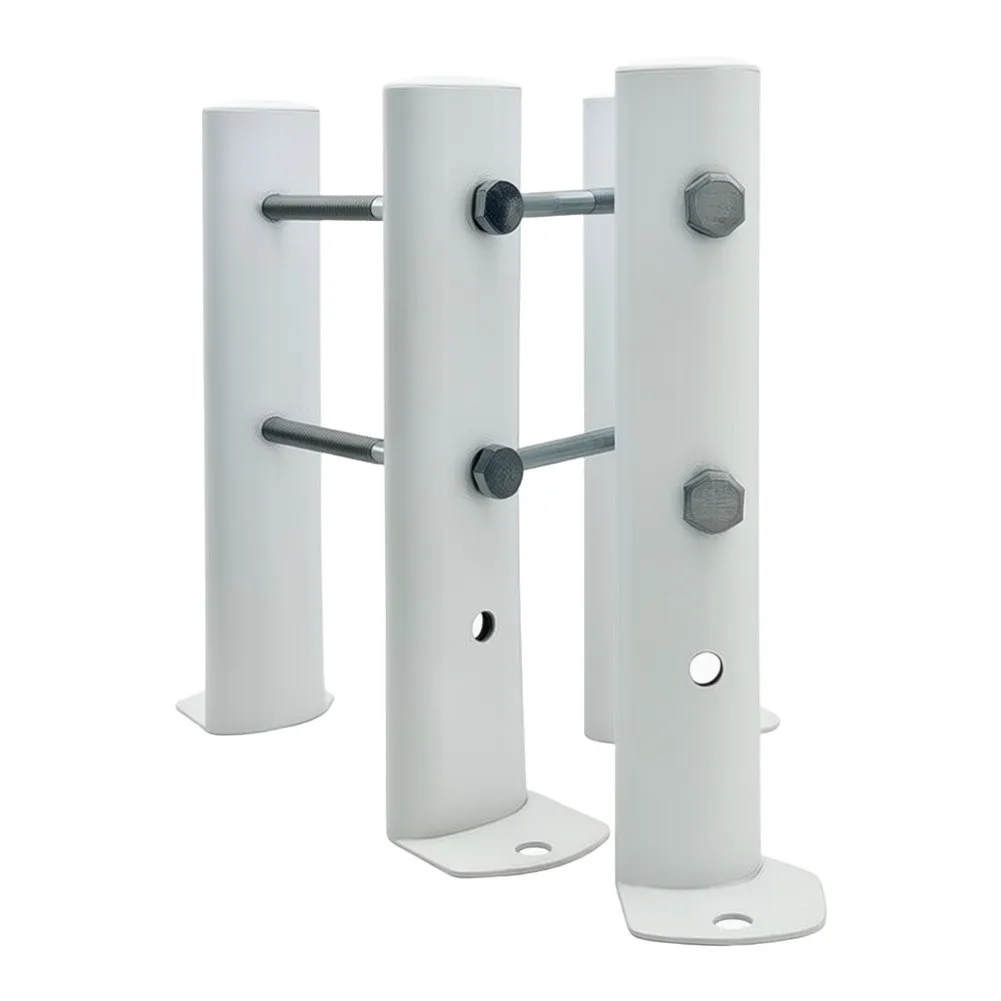 Steel Floor Stand Compatible with For Radiators 45cm Tall Includes for All Hardware Needed for Setup Without Extra Parts