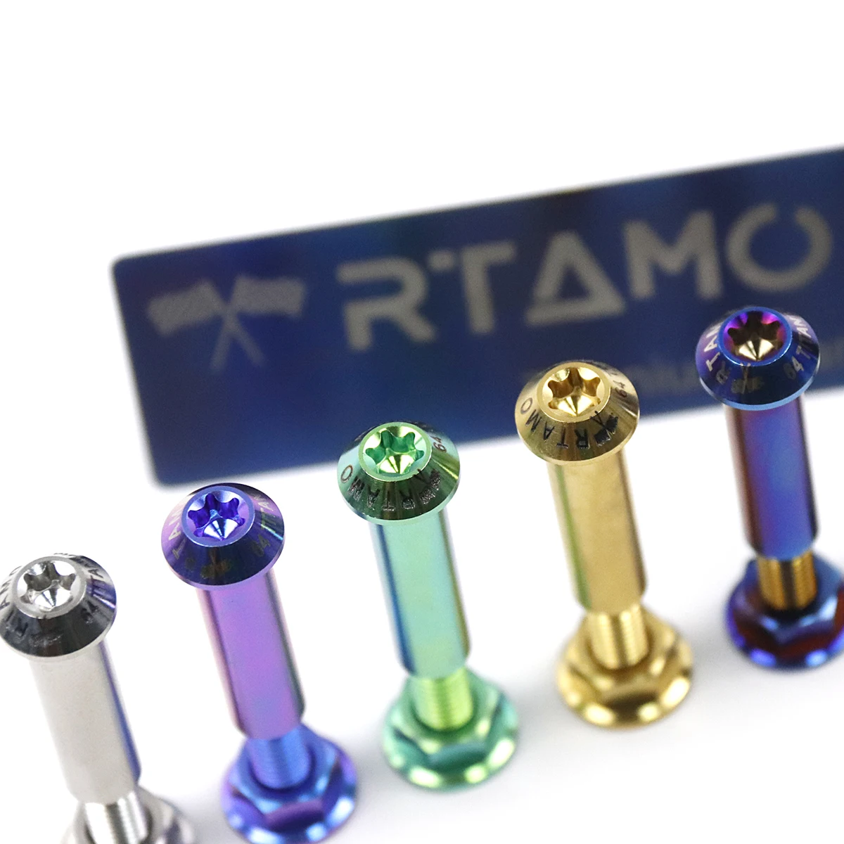 RTAMO Gr5 Titanium Lever Bolt M6X45mm Pull Rod Bolt Latch Extend Set for Brembo RCS CC