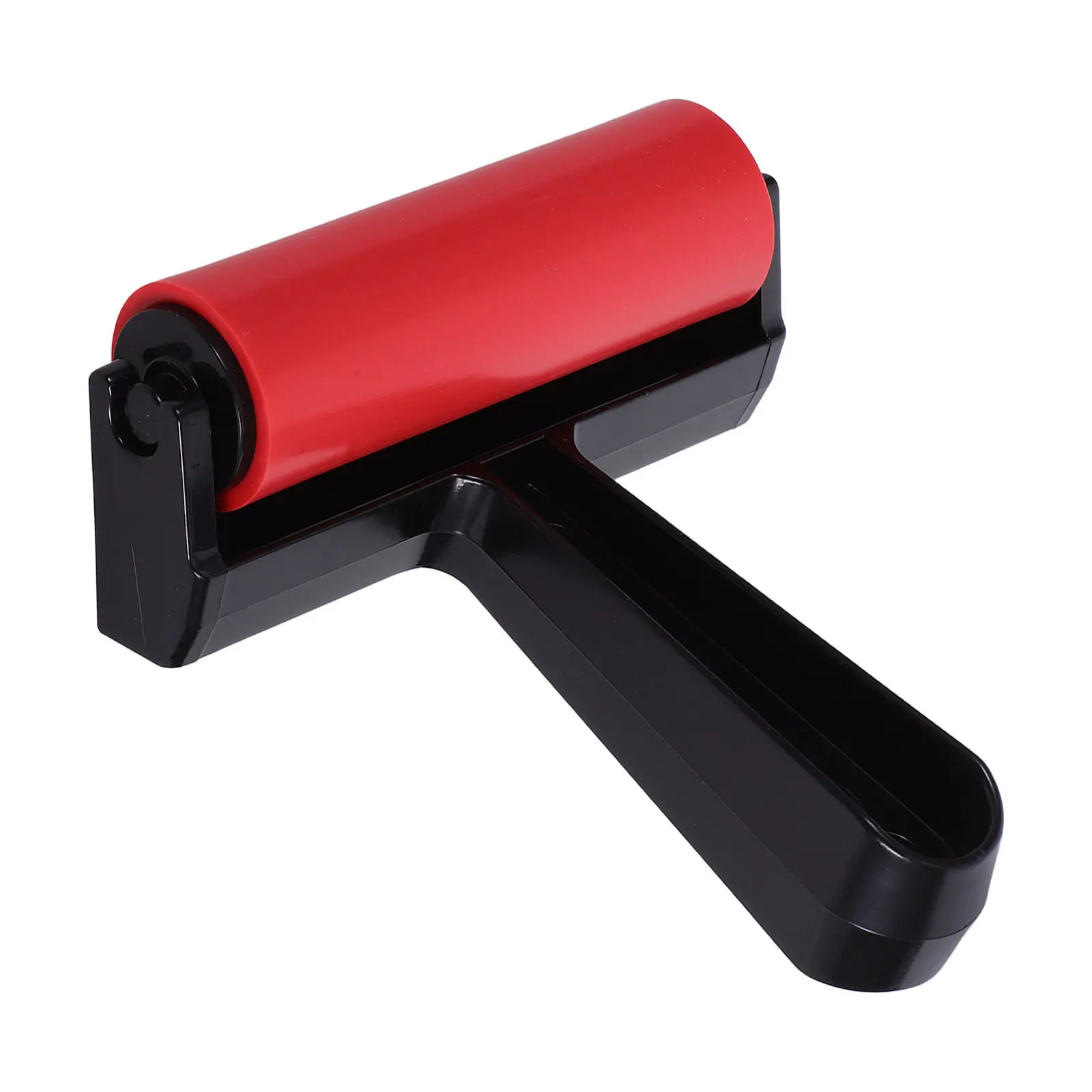 Small Mini Handheld Rubber Roller Printing Tool Printmaking Applicator Brush for Craft Painting DIY Art Supply
