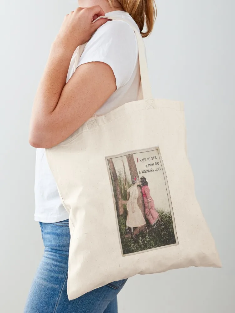 

Heterophobic Lesbian Suffragettes Tote Bag Women's shopper bag luxury women canvas tote