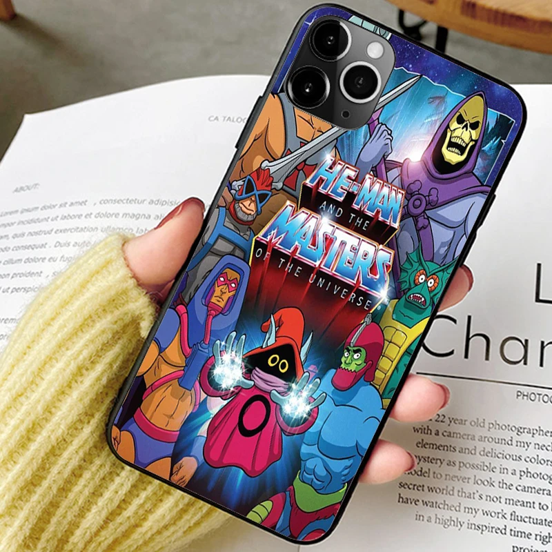 He-man And The Masters Of The Universe Phone Case For iPhone 13 11 12 6 7 8 XS SE 2020 XR mini pro Plus MAX  Samsung A52 S20 21