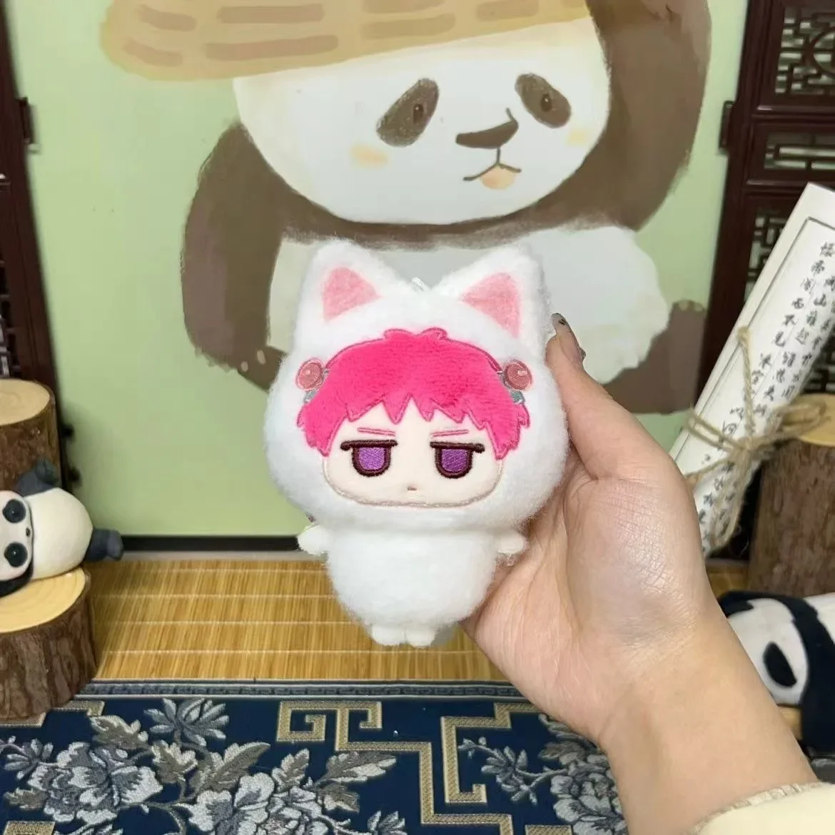 

10 см катастрофическая жизнь Сайки К, милые плюшевые куклы для косплея, хлопковая кукла, кулон, брелок, игрушка-талисман, подарок на день рождения