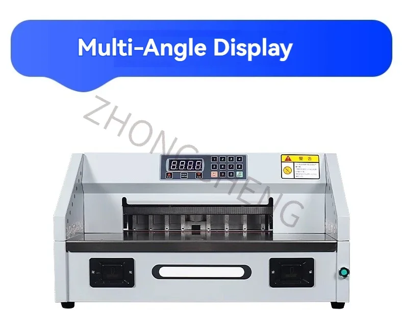 

2025 E330S Electric Paper Cutter, A3 Paper Cutting Machine CNC Automatic 40mm Thickness Paper Trimmer