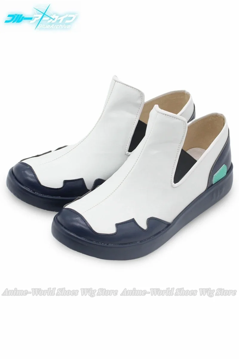 Game Blue Archive Koyuki Kurosaki Cosplay Shoes Halloween Carnival Boots PU Shoes Cosplay Props Wig Custom Made