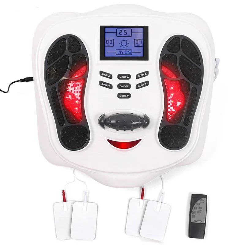 Health Care New Far-infrared LCD Low Frequency Electric Foot Massager With 3D Kneading Function/Tens Massager