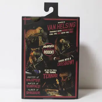 史普林特大師(範海辛版)NECA出品忍者龜可動人偶 TMNT 動漫 7吋模型 原版 10 最佳銷售 碎片 neca - №4