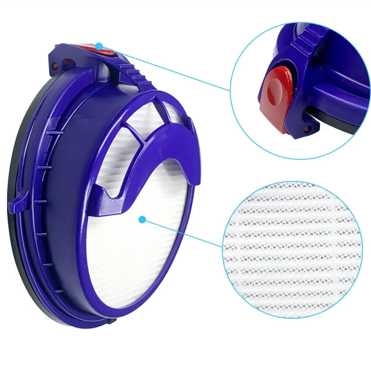 Replacement Filter  for Dyson DC25 Animal Ball filter Washable Pre-Motor Filter & Post HEPA Filter Replacement Part