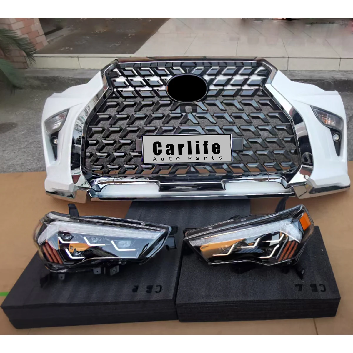 

Комплект кузова Alteration Bumpers для Toyota 4runner 2010-2021, обновление модели lexus GX460.