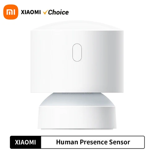 Xiaomi Mijia-Sensor de presencia humana, conexión inalámbrica inteligente para el hogar, Bluetooth 5,0, sensores de movimiento corporal para aplicación Mi Home XMOSB01XS