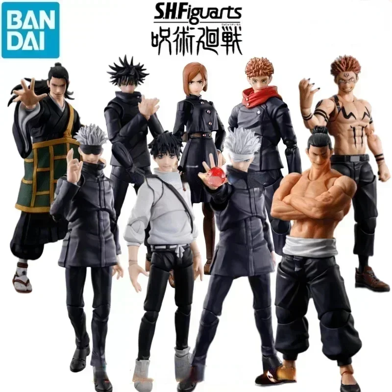 Bandai Original SHFiguarts SHF Jujutsu Kaisen Todo Aoi Satoru Gojo Itadori Yuji Fushiguro Megumi Ryomen Sukuna Anime Figures Toy