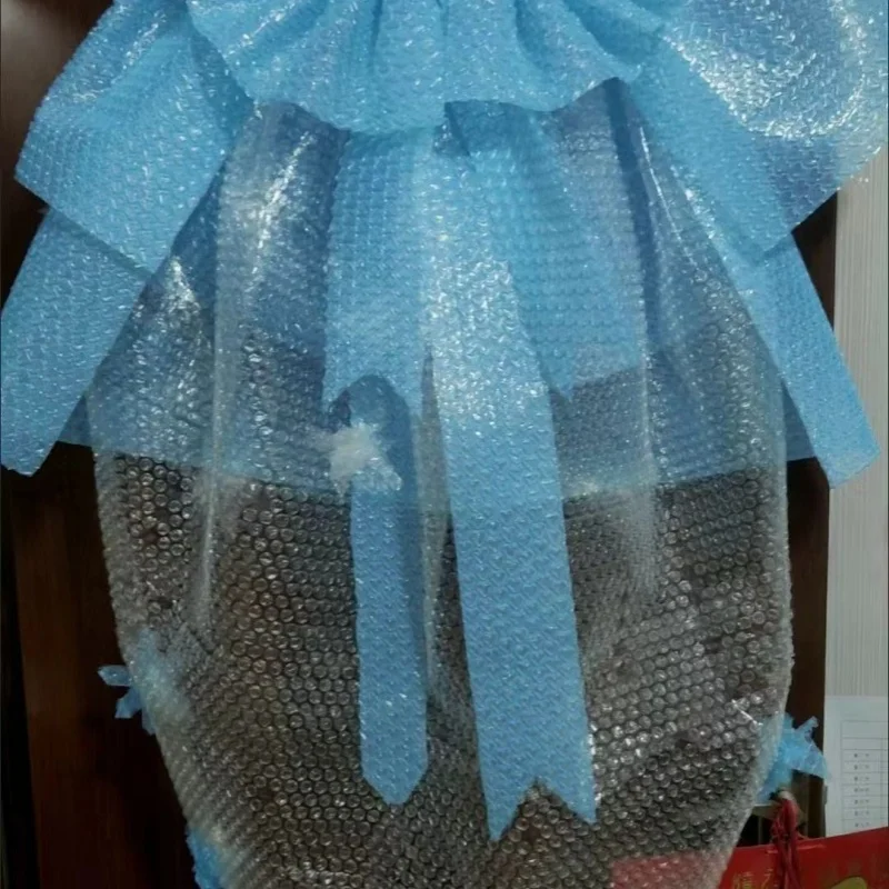 20cm Width, 5M/10M Pink Heart-shaped Bubble Wrap, Available in Seven Colors, Suitable for DIY Ins-style Heart Bubble Bags