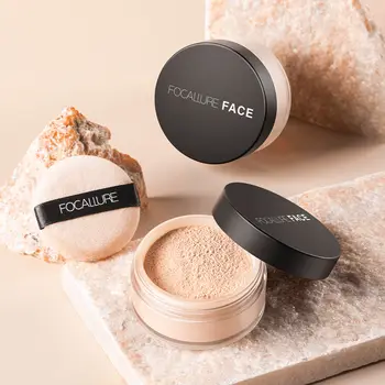 Focallure Invisible Finish Loose Setting Powder Translucent Natural Soft Face Makeup Powder Oil Control Face Loose Powder 10 nejlepší prodej focallure make-up - №1