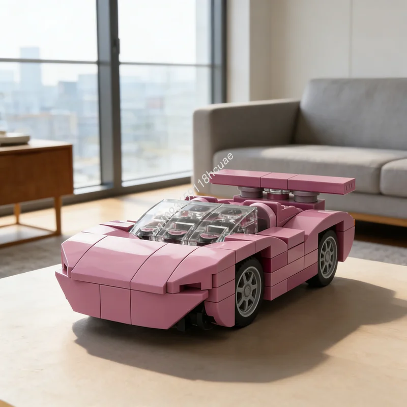 

116pcs MOC Mini Jp Cars City Champions Model Building Blocks Architecture Toys DIY Idea Education Christmas Gifts Creative