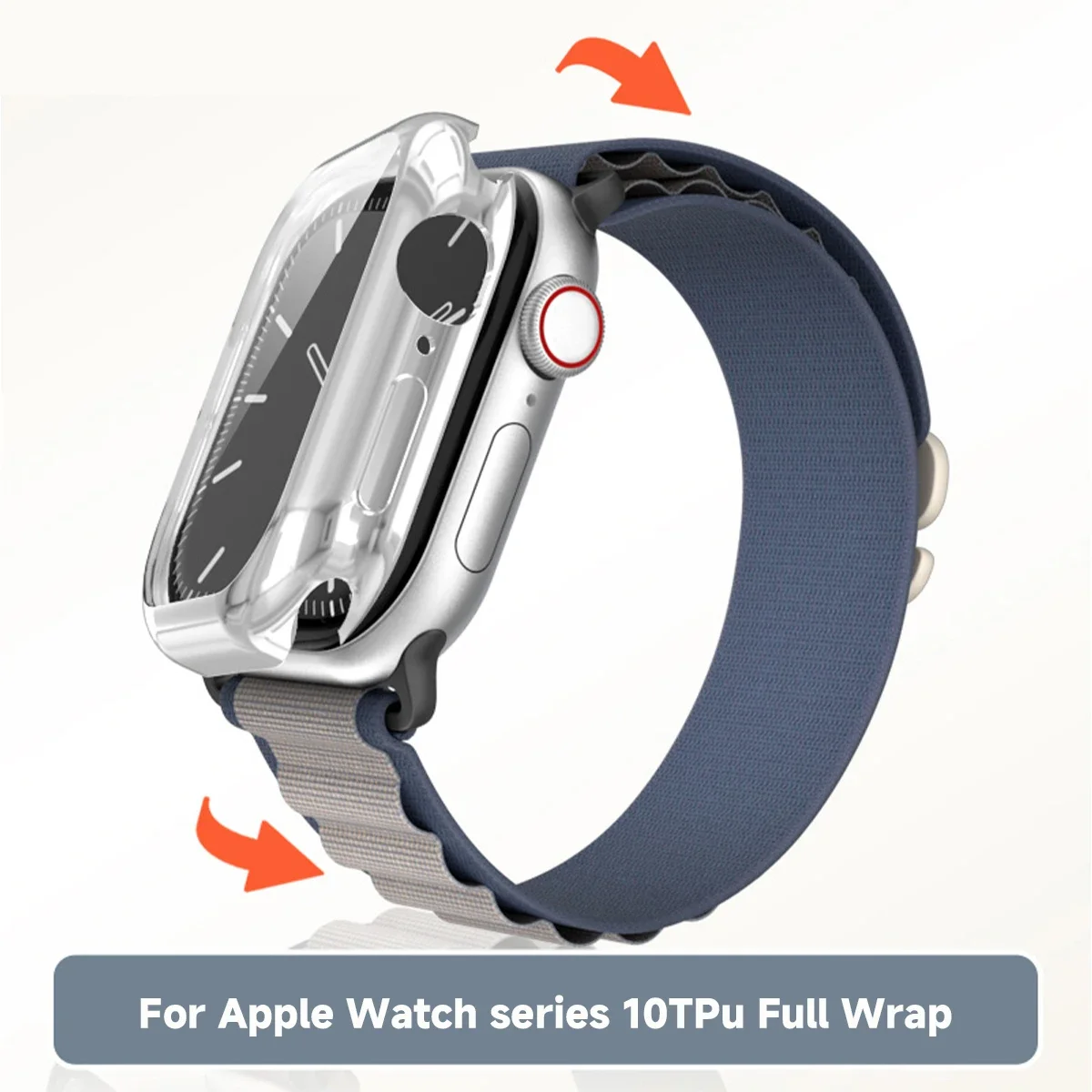 Tempered Glass+Cover For Apple Watch 10 42mm 46mm Matte Hard PC bumper Screen Protector Case for iWatch series 10 42/46 Accessor