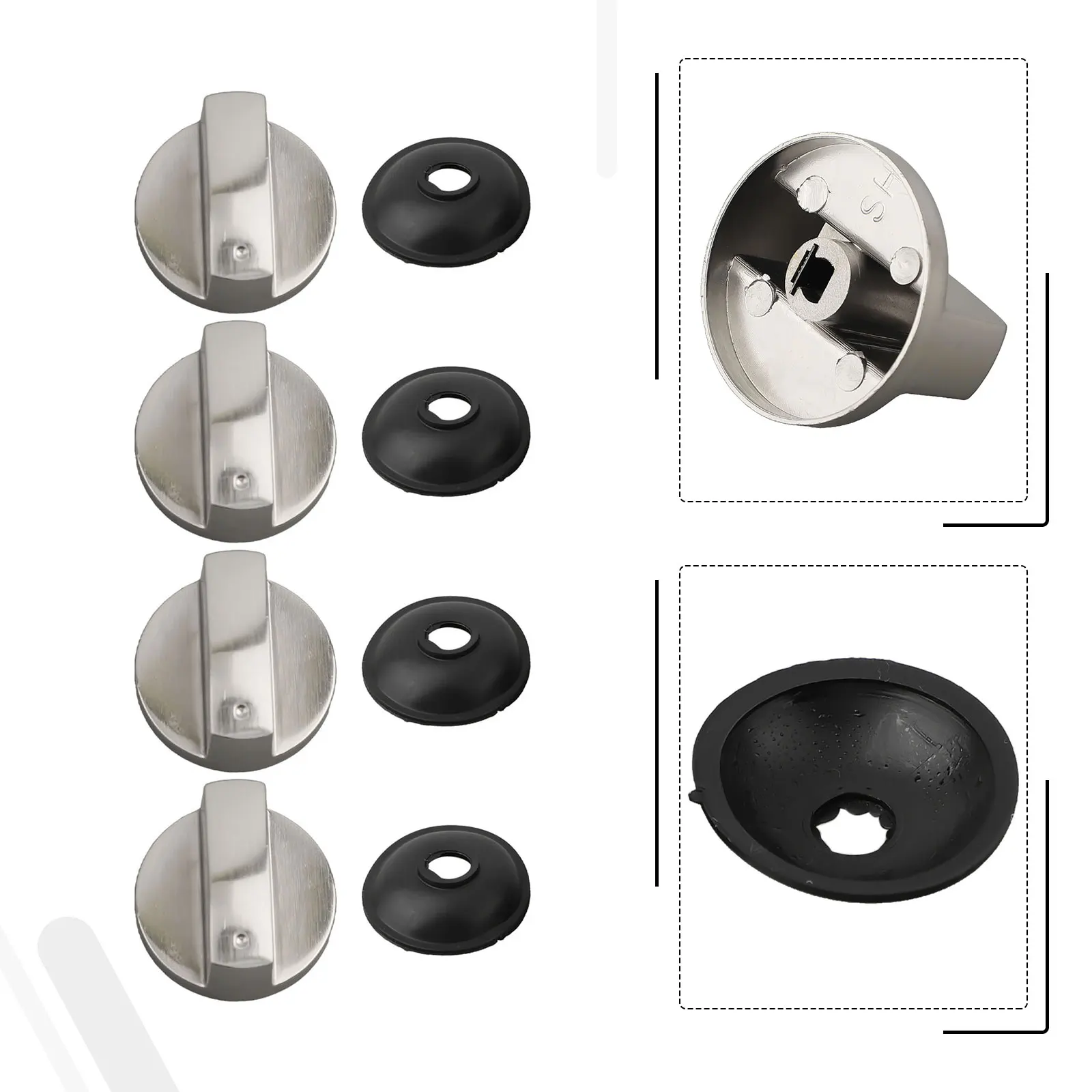 Brightness CM Store Gas Stove Control CM Metal Gas Cooker Oven Stove Knob Control Mm Diameter Light Brightness