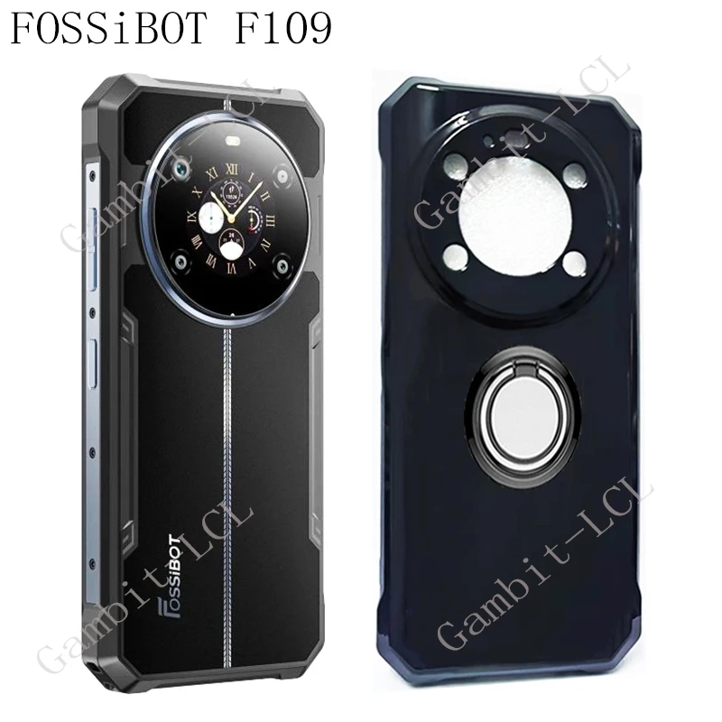 FOSSiBOT F109 (2024) Soft Silicone TPU Case with Ring Holder
