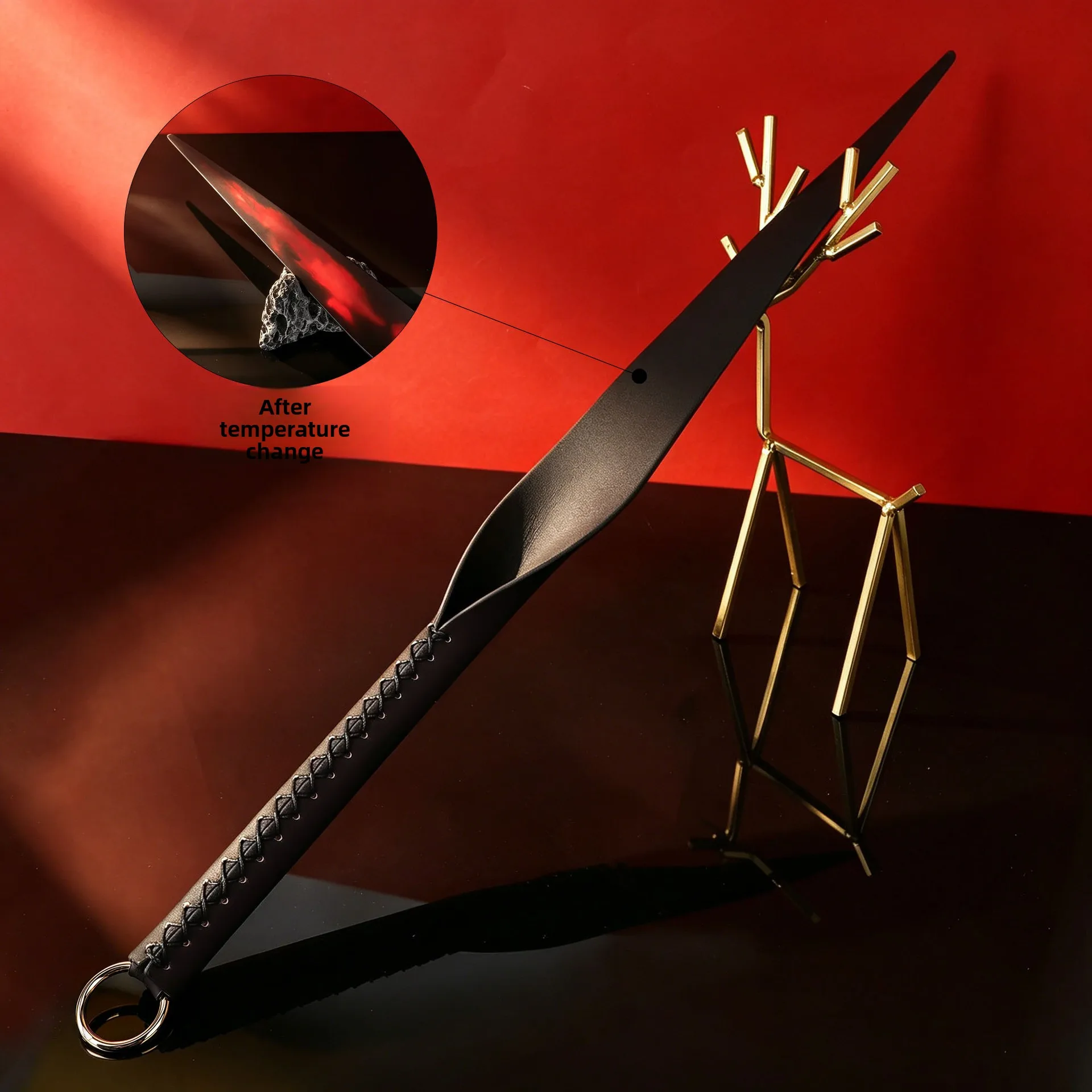 Exotic Accessories Thermochromic Slave Whip Restraint Fetish Spanking Flogger Sexy Adults Games Bdsm Bondage Sex Toy For Couples view 3