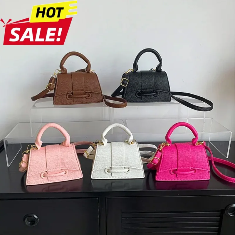 

Модная женская сумка из искусственной кожи с ленточной застежкой, стильная однотонная сумка через плечо с цепочкой, дизайнерская квадратная сумка-кроссбоди для женщин Быстрая доставка 4-6 дня Прибытие