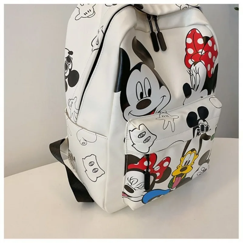 Disney Mickey Pluto New Cute Cartoon Girls Backpack Travel Casual Fashion Backpack