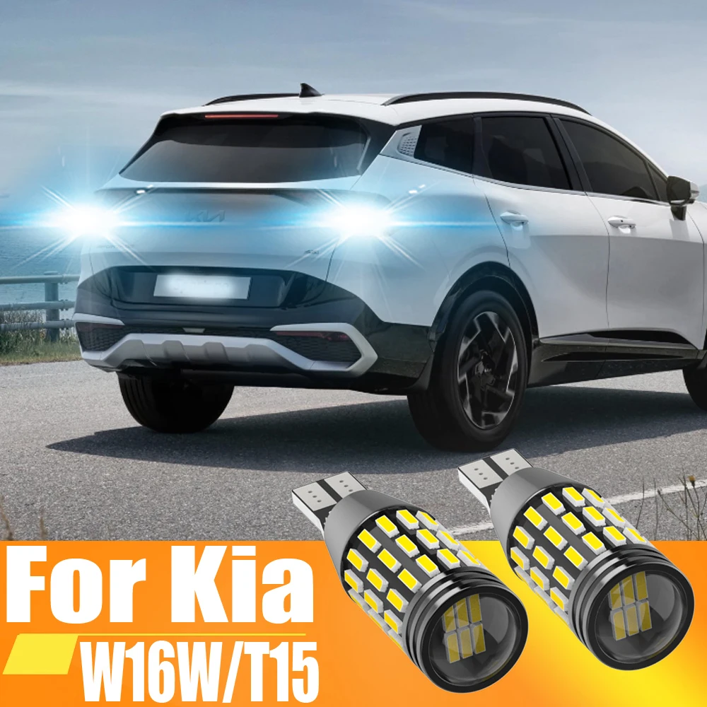 2x w16w t15 921 912 LED Canbus Rück fahrschein werfer am Auto Sicherungs lampe für Kia Sportage Rio 3 4 Sorento Ceed Stonic Soul Picanto