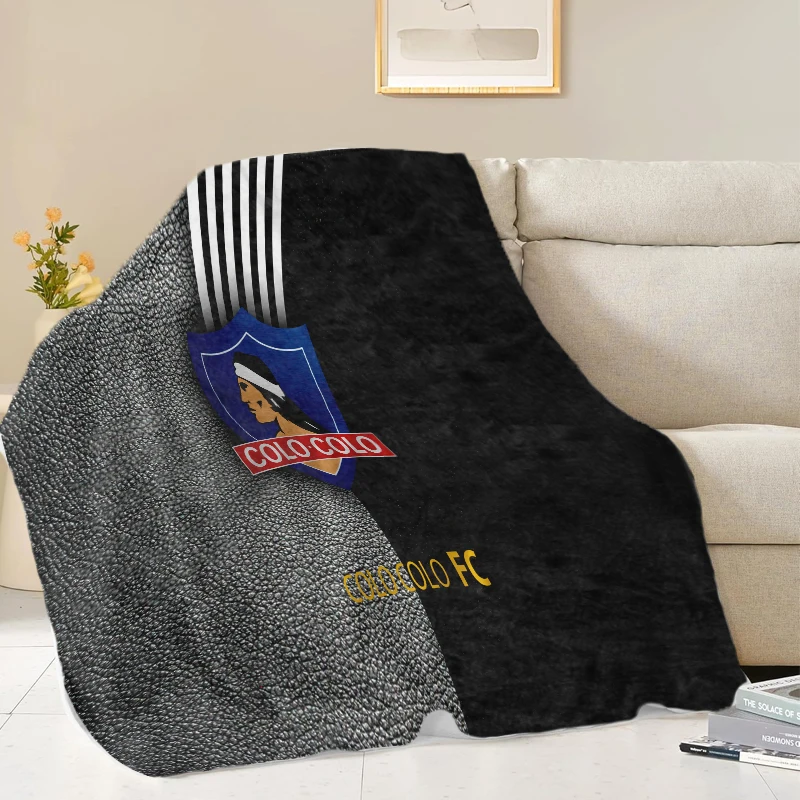 130X150Cm Chile Club Social Y Deportivo Colo-Colos Blanket Air Conditioning Bla…