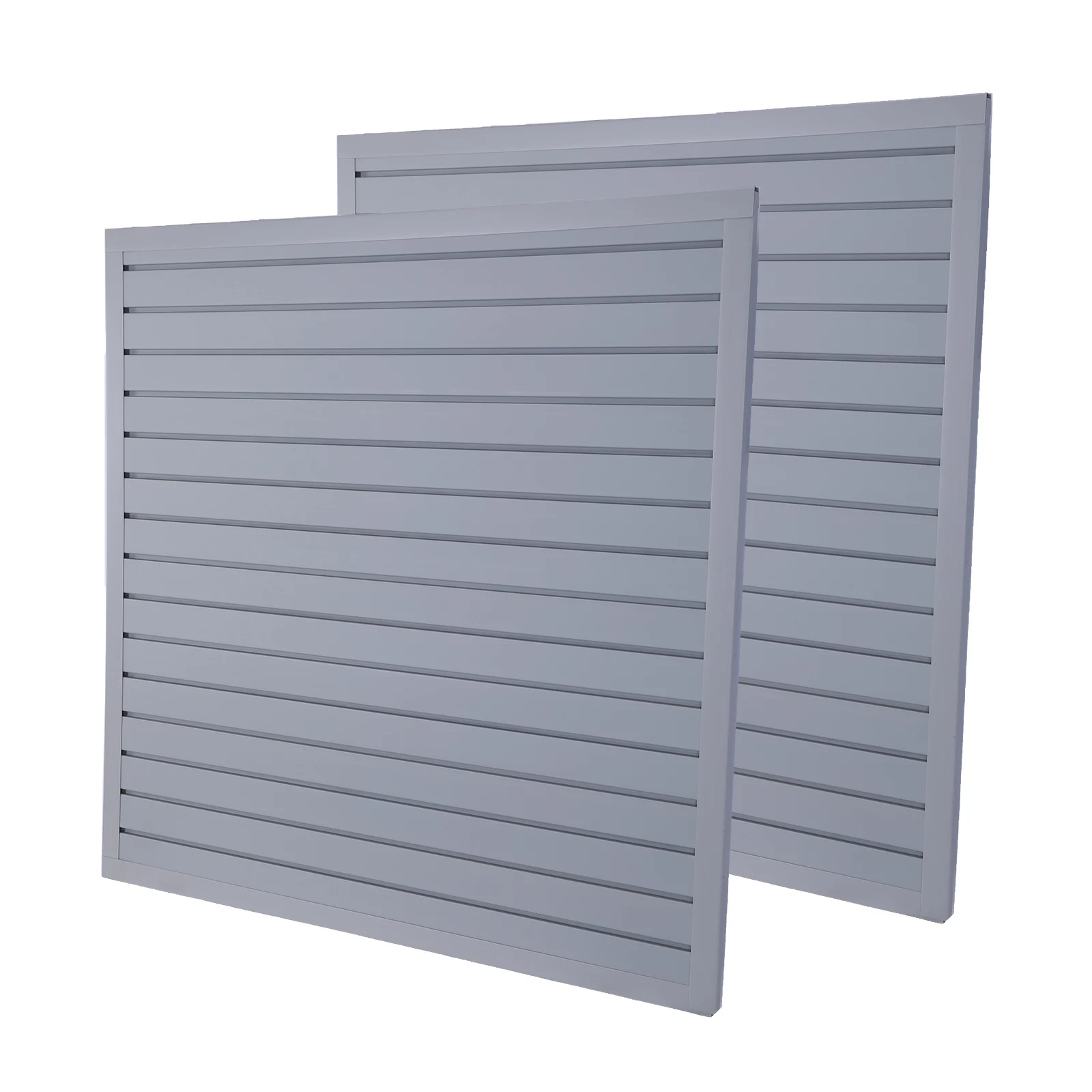 

Комплект из 2-х панелей Slatwall 4x8 футов, ПВХ, для гаража, с высокой нагрузочной способностью, для дома, гаража, магазина, демонстрации и организации пространства