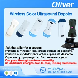 Wireless Ultrasound Probe scanner  portable machine WIFI ultrasound scanner Machine support iOS Android Windows free suitcase