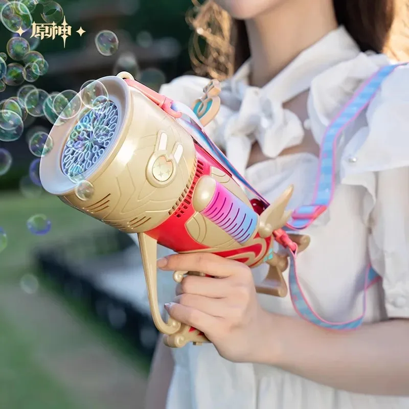 Genshin تأثير كرنفال جمع Sigewine تأثيري الدعامة سلسلة Sigewinne آلة فقاعة أنيمي تأثيري نموذج الدعامة هدايا عيد الميلاد الدعامة