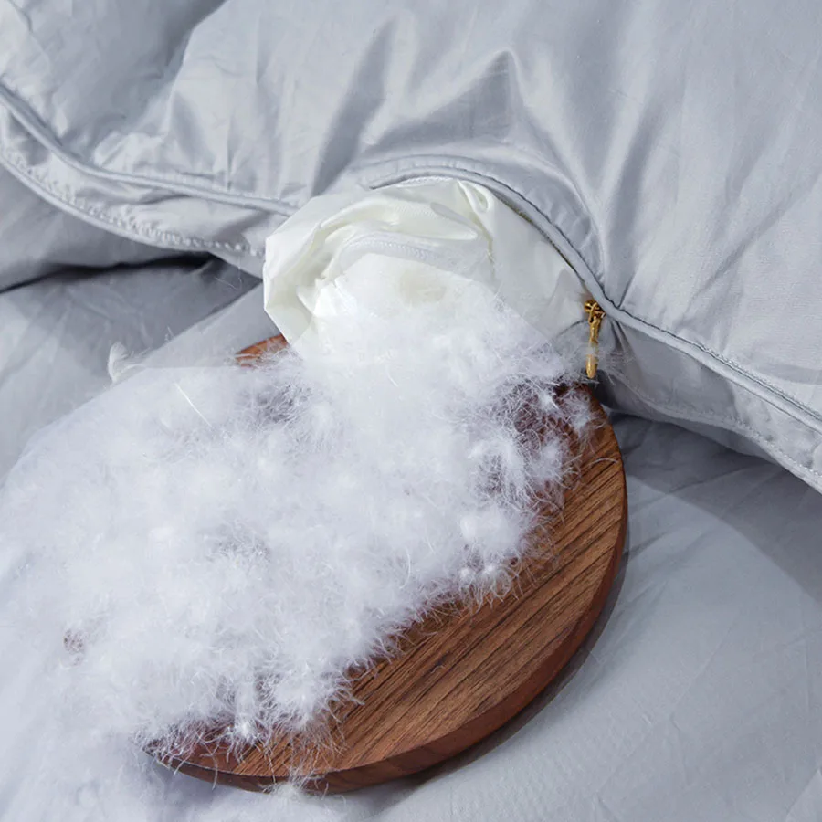 الشتاء القطن أوزة أسفل لحاف خمس نجوم فندق لحاف سوبر لينة رقيق الملكة الملك كامل الحجم أربعة مواسم الألحفة بطانية 220x240 #6