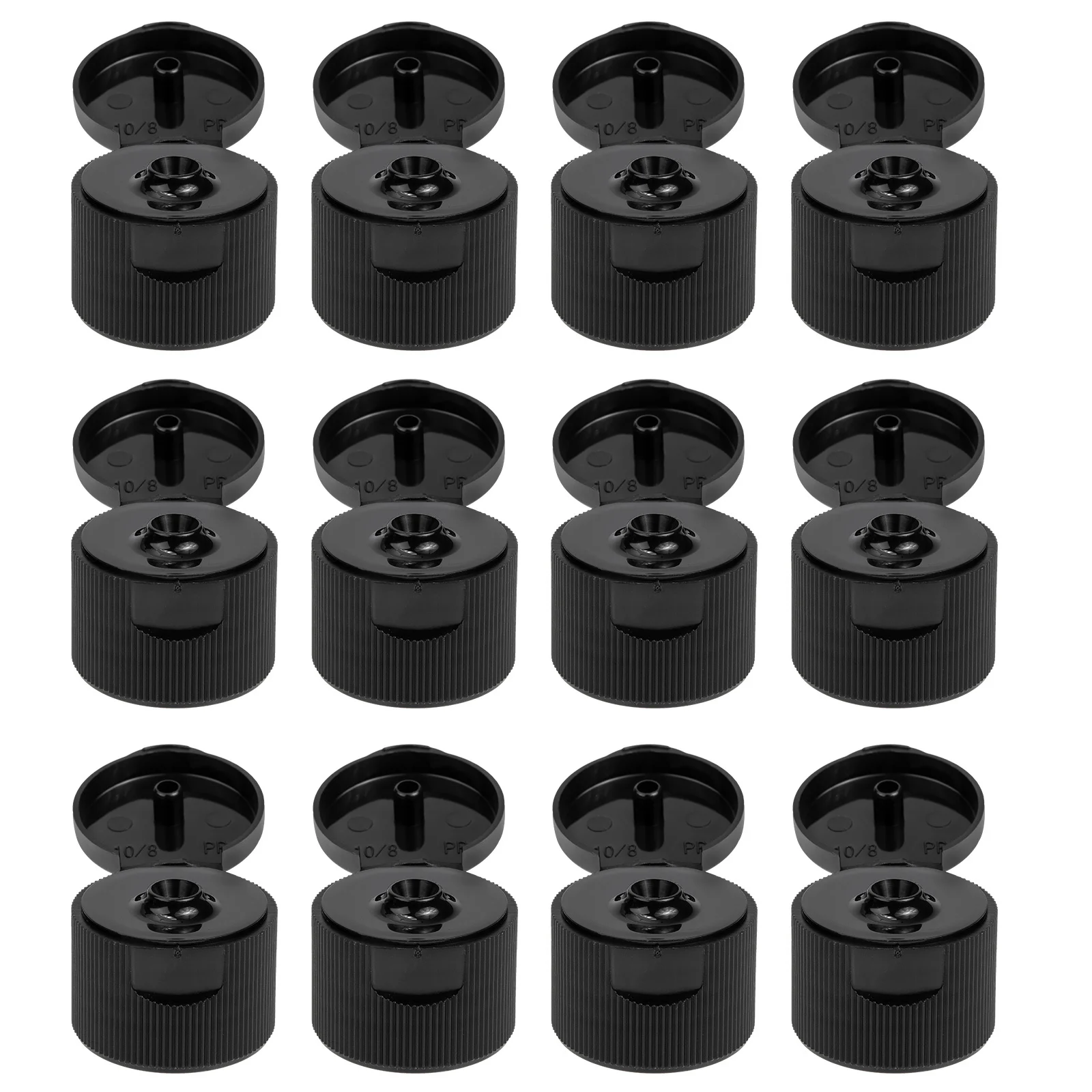 

30Pcs Sports Water Bottle Replacement Lids Leakproof Pull-Top Covers Practical Durable Plastic Caps for 28mm Mouth Exercise